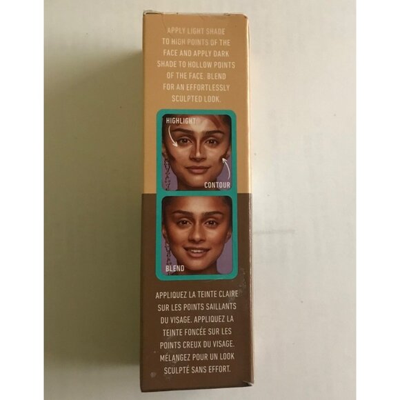 NYX Professional Makeup Wonder Stick Contour & Highlight Duo WRS05 Medium Tan - Picture 4 of 5